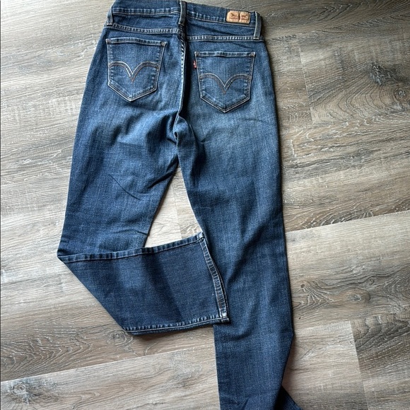 Levi’s Curvy Boot Cut  style 529 Blue Denim Jeans sz 8 - Picture 5 of 5